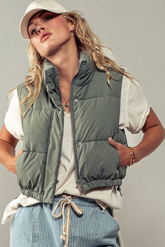 Essential Puffer Down Vest