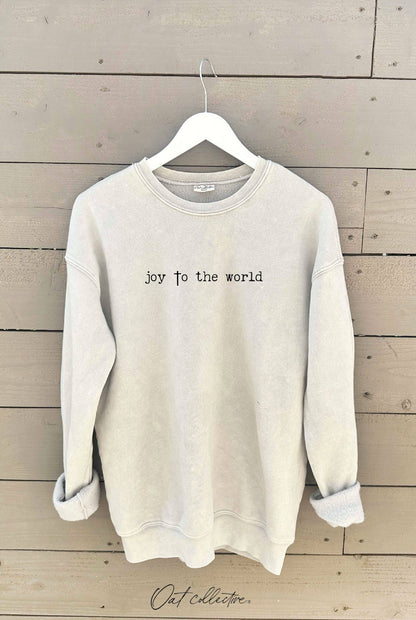 Joy to the World Min Graph Swtshrt