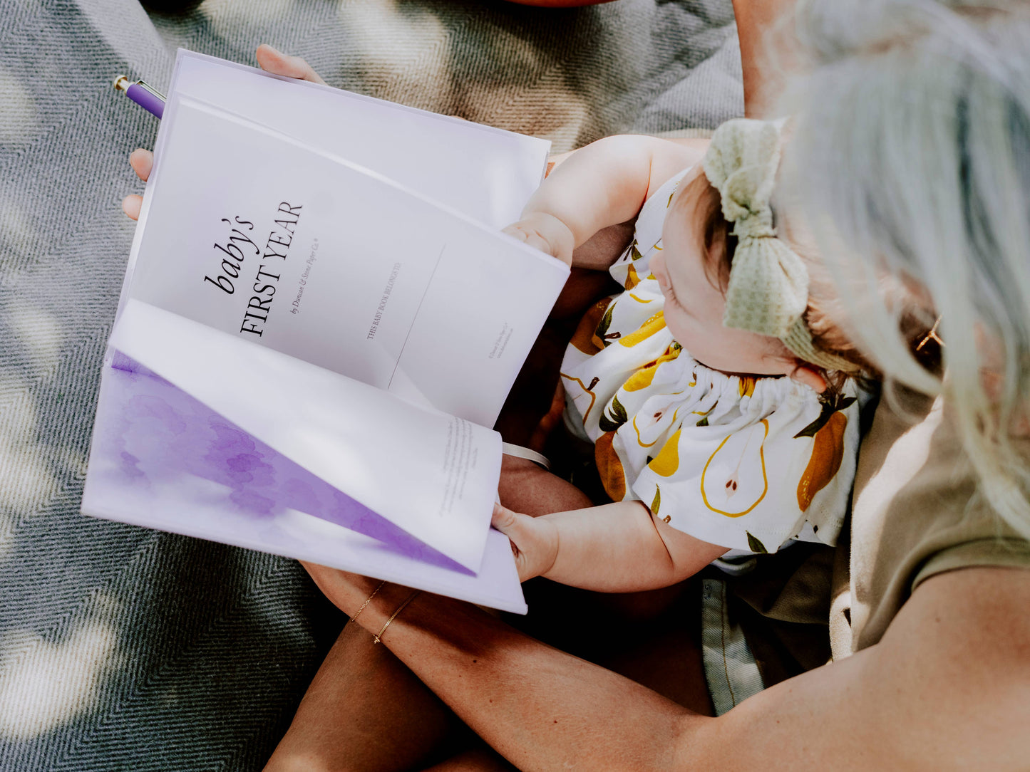 Baby's First Year Memory Book & Photo Album | Mother's Day