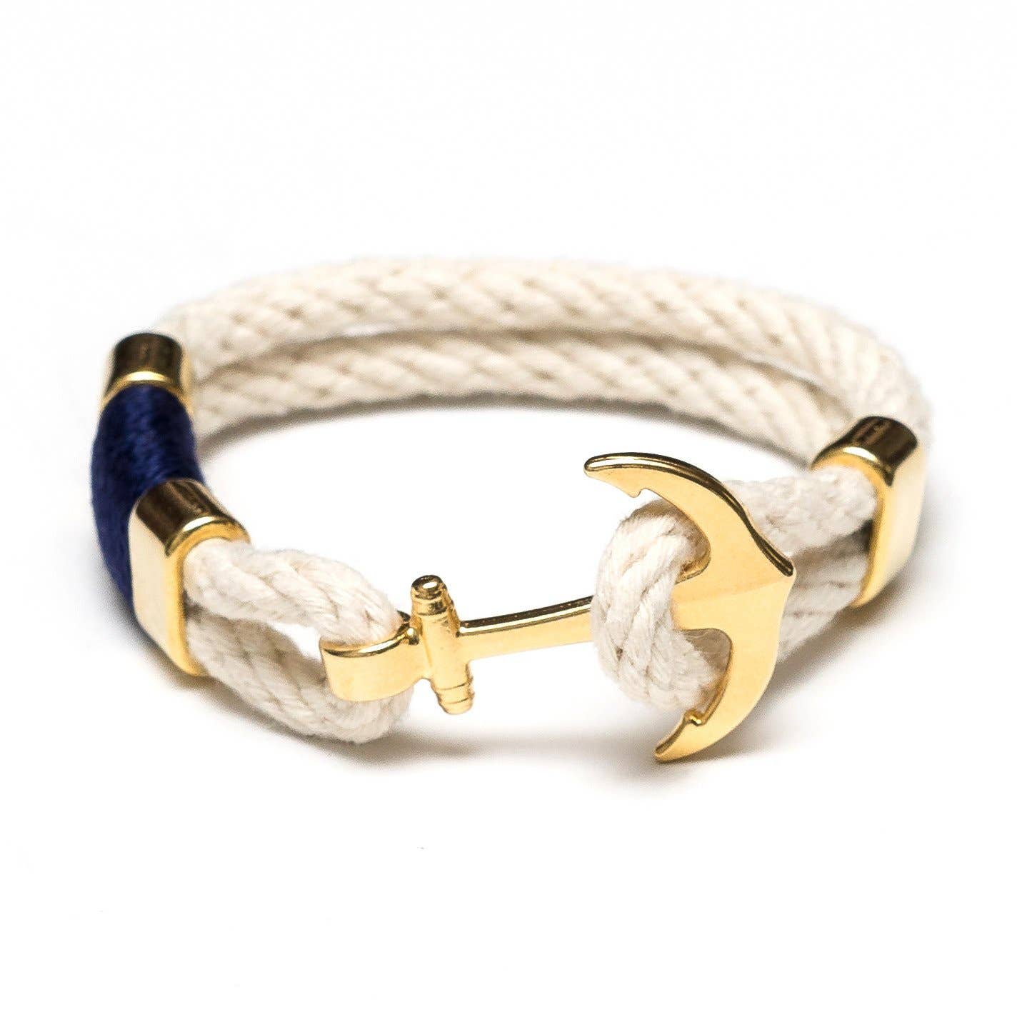 Waverly Nautical Rope Anchor Bracelet