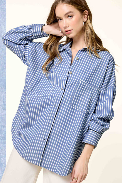 Collared Button Down Shirt