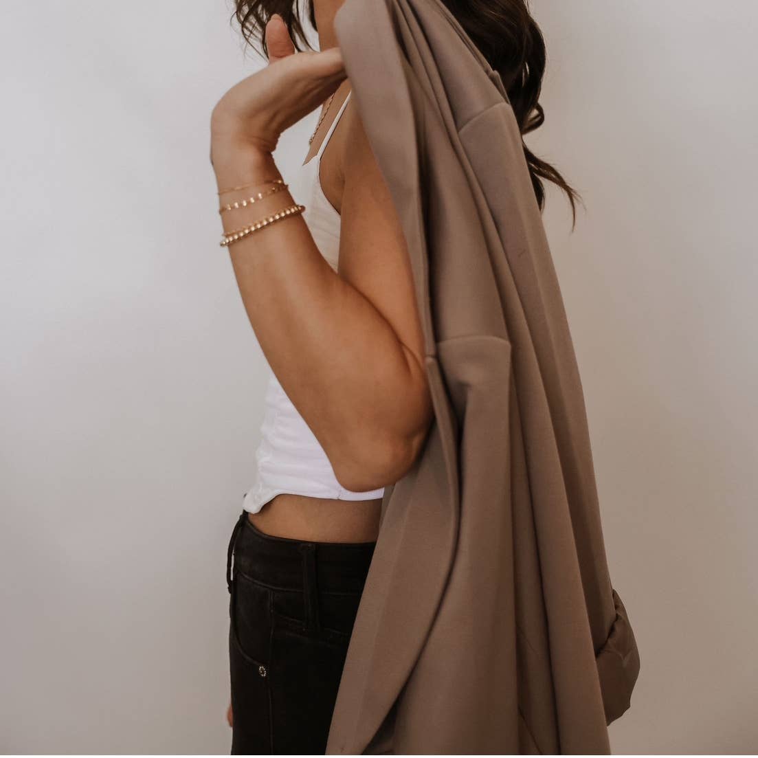 Gold Filled Luxe Beaded Bracelet