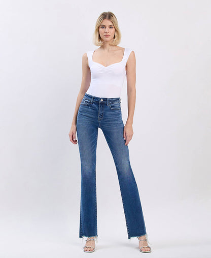 High Rise Boot Cut Jeans