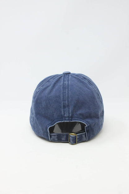 LCAP031 - "Waves" Embroidery Washed Baseball Cap