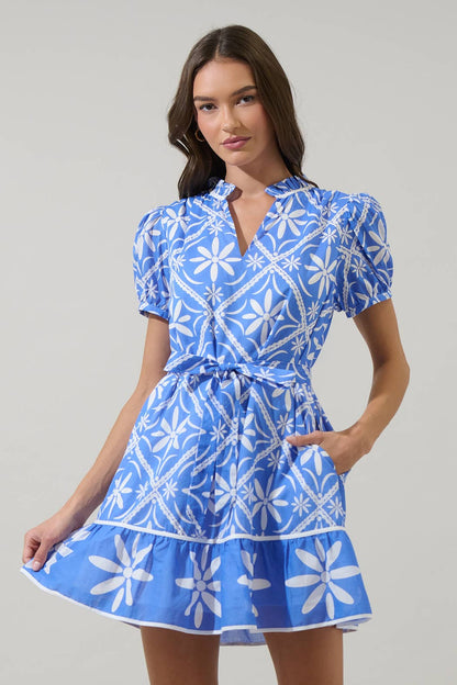 Alexie Susi Shift Mini Dress