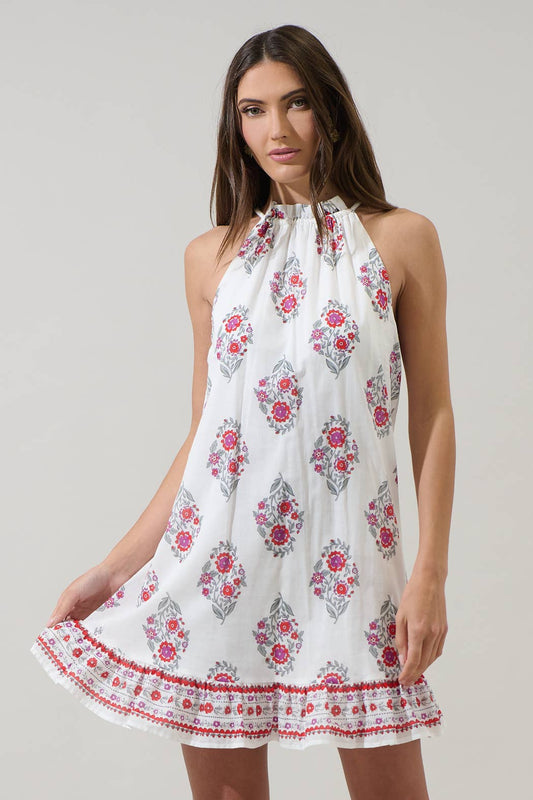 Nelina Whira Shift Mini Dress