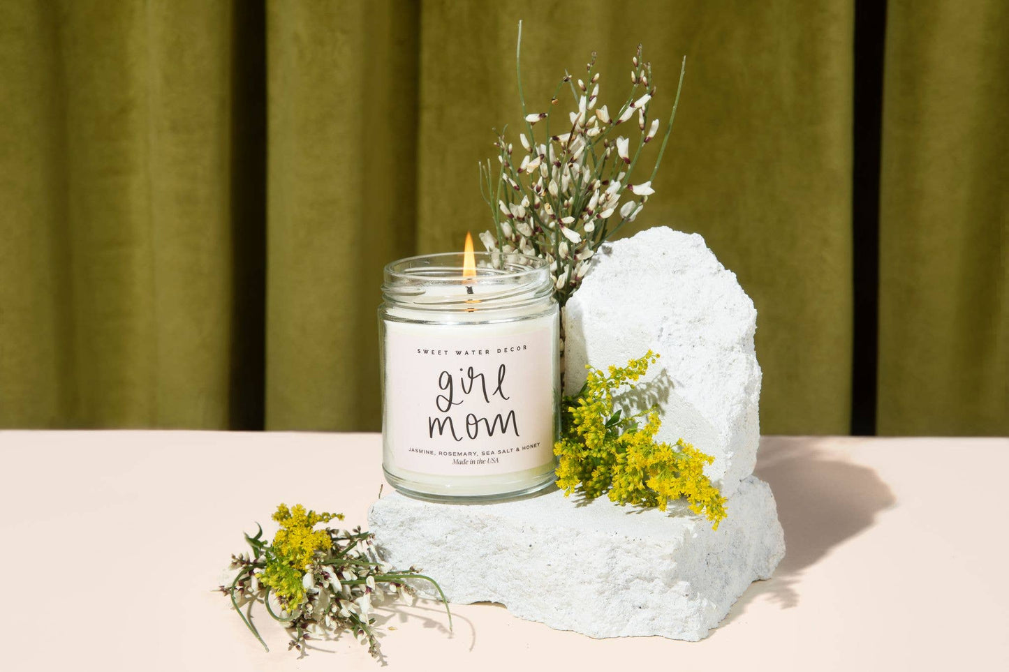 Girl Mom 9 oz Soy Candle - Home Decor & Gifts