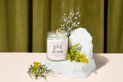 Girl Mom 9 oz Soy Candle - Home Decor & Gifts