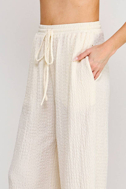 Textured Knit WL Pants