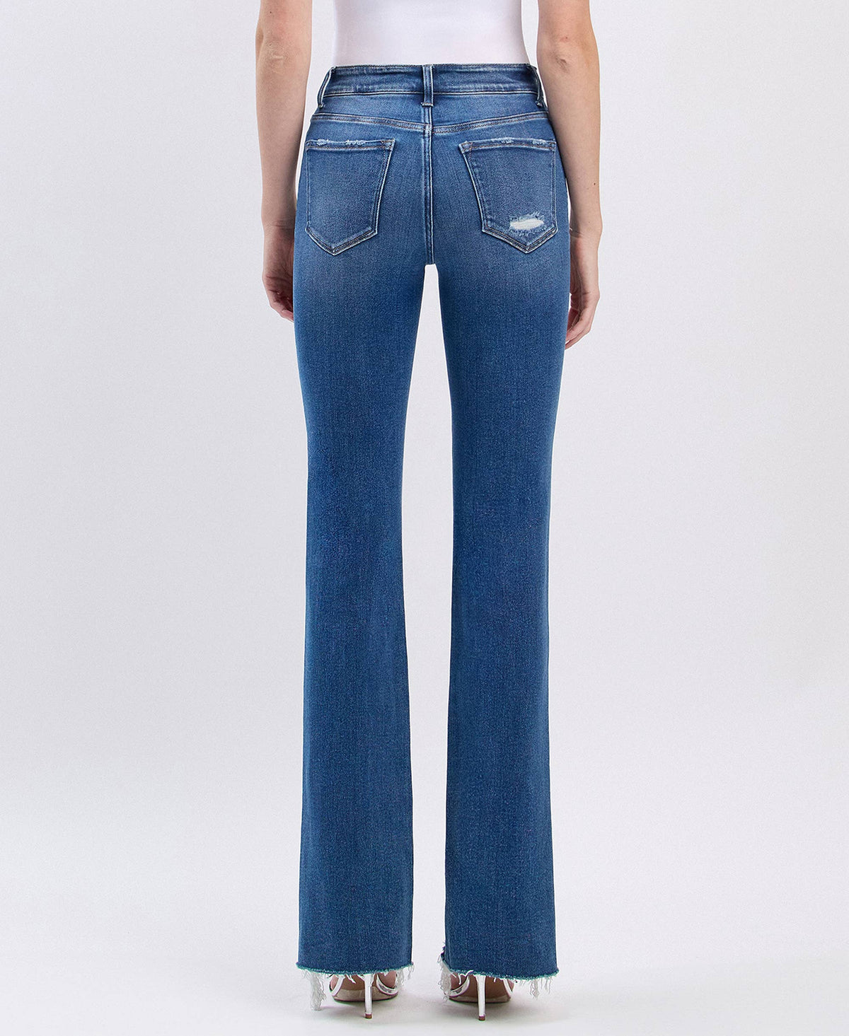 High Rise Boot Cut Jeans