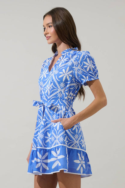 Alexie Susi Shift Mini Dress