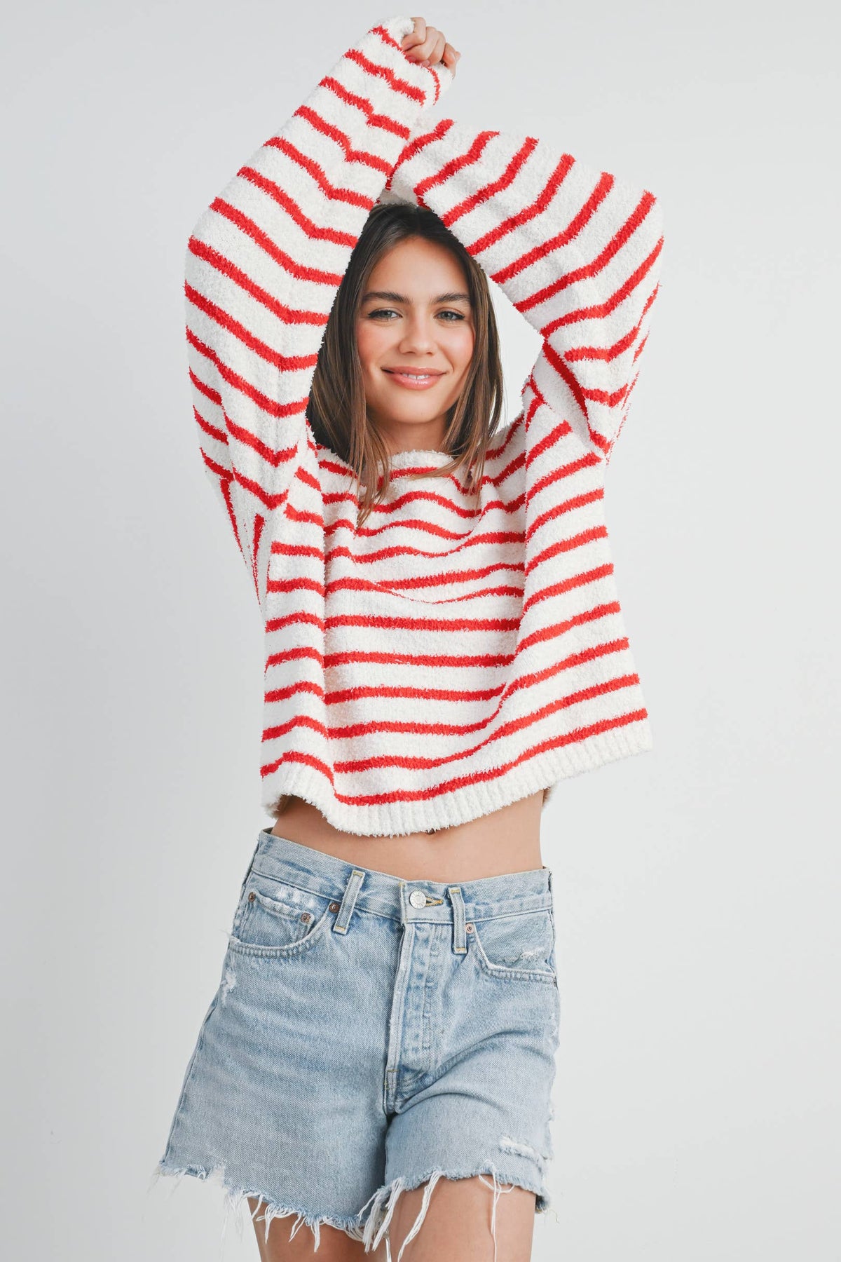 Striped Knit Sweater