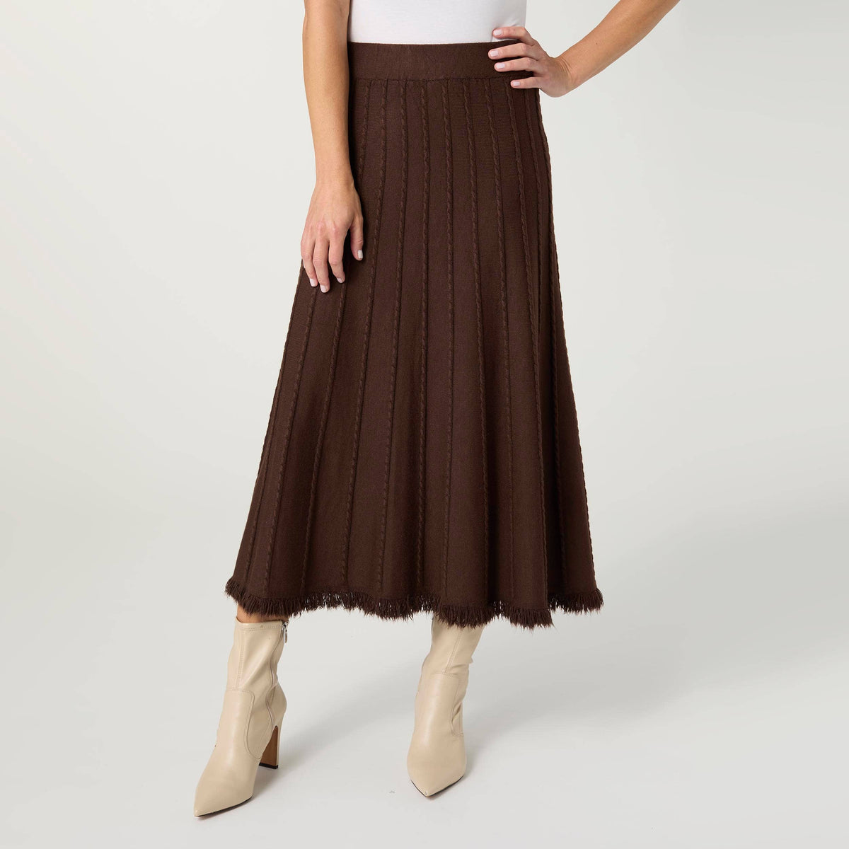 Cable Knit Skirt