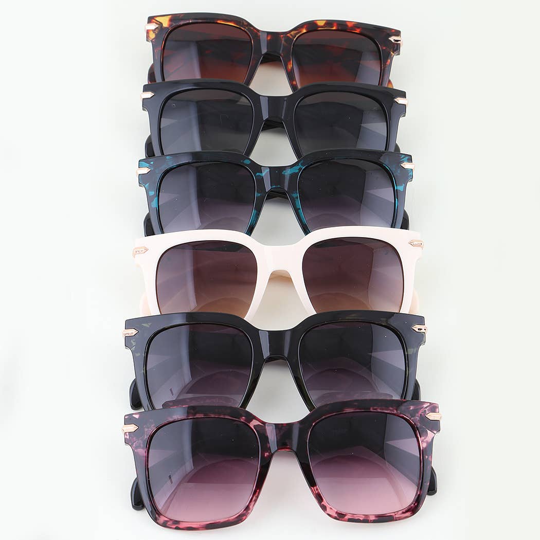 Modern Tortoise Wayfarer Sunglasses