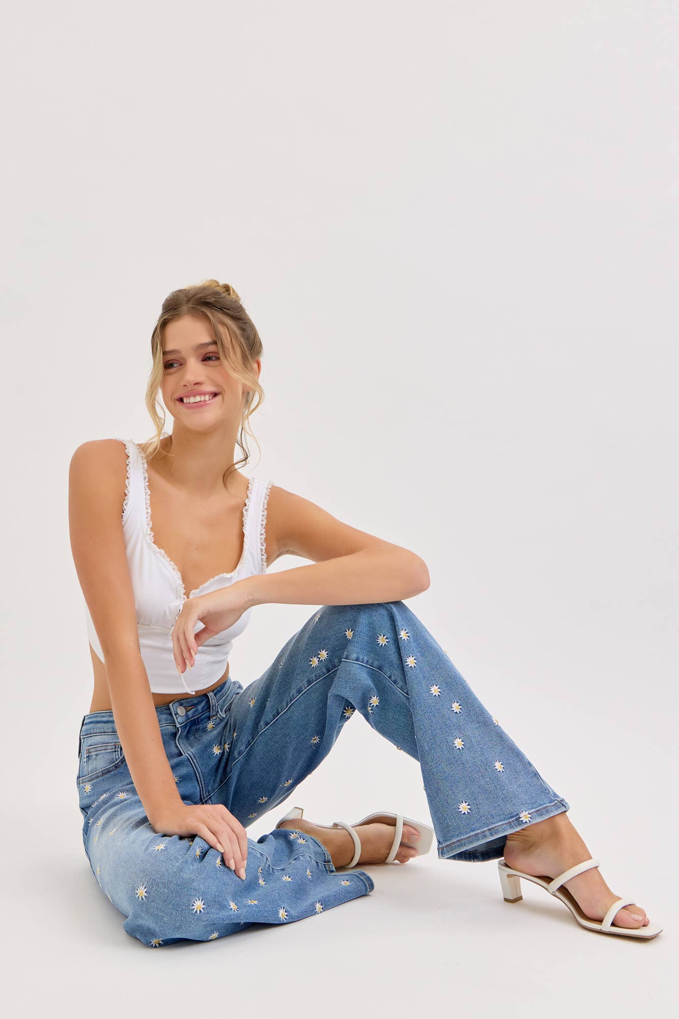 High Rise Embroidered WL