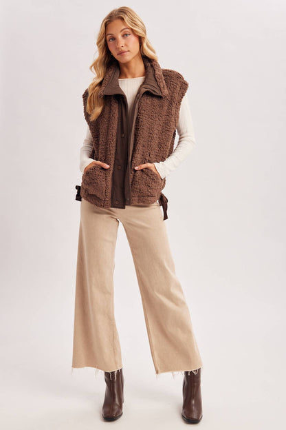 Fleece Sherpa Vest