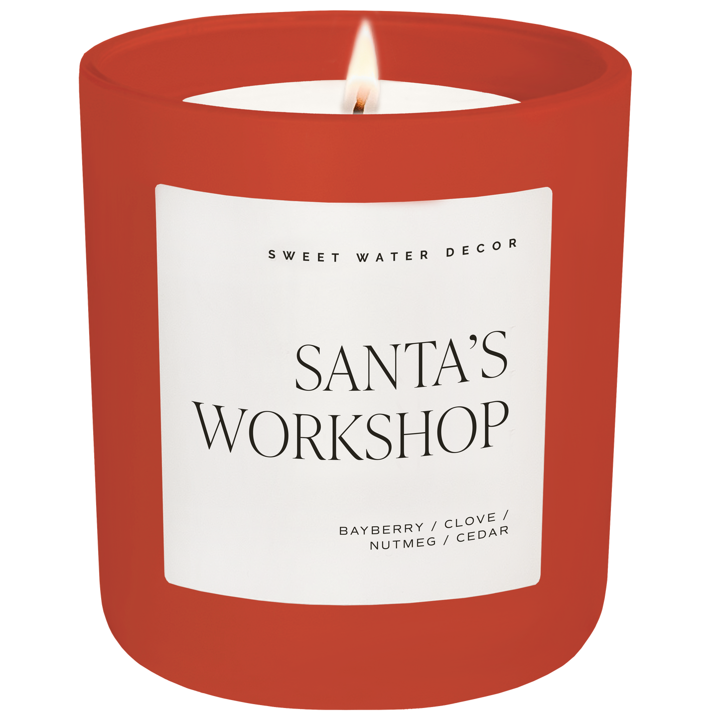 Santa's Workshop Candle