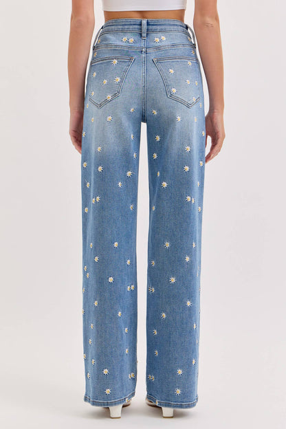 High Rise Embroidered WL