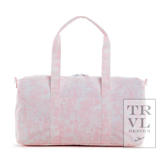 Weekender - Bunny Toile Pink Duffel Bag