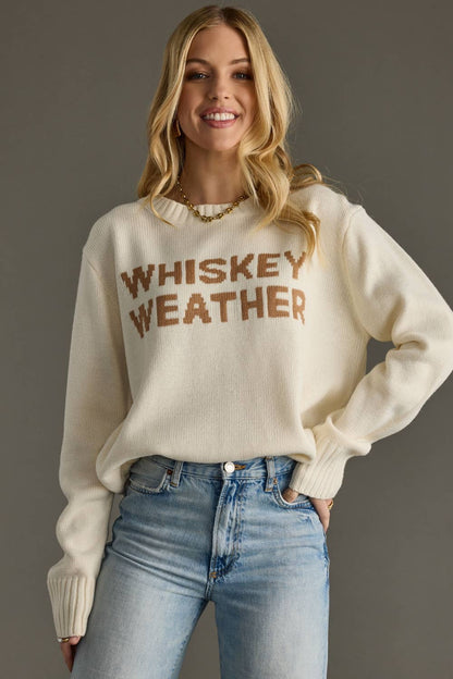 Whiskey Weather Sweater