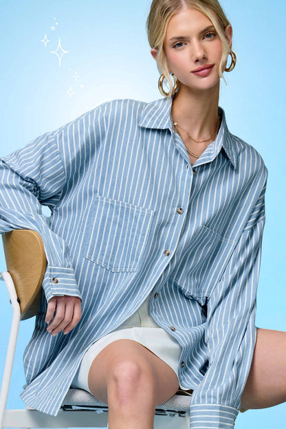 Collared Button Down Shirt