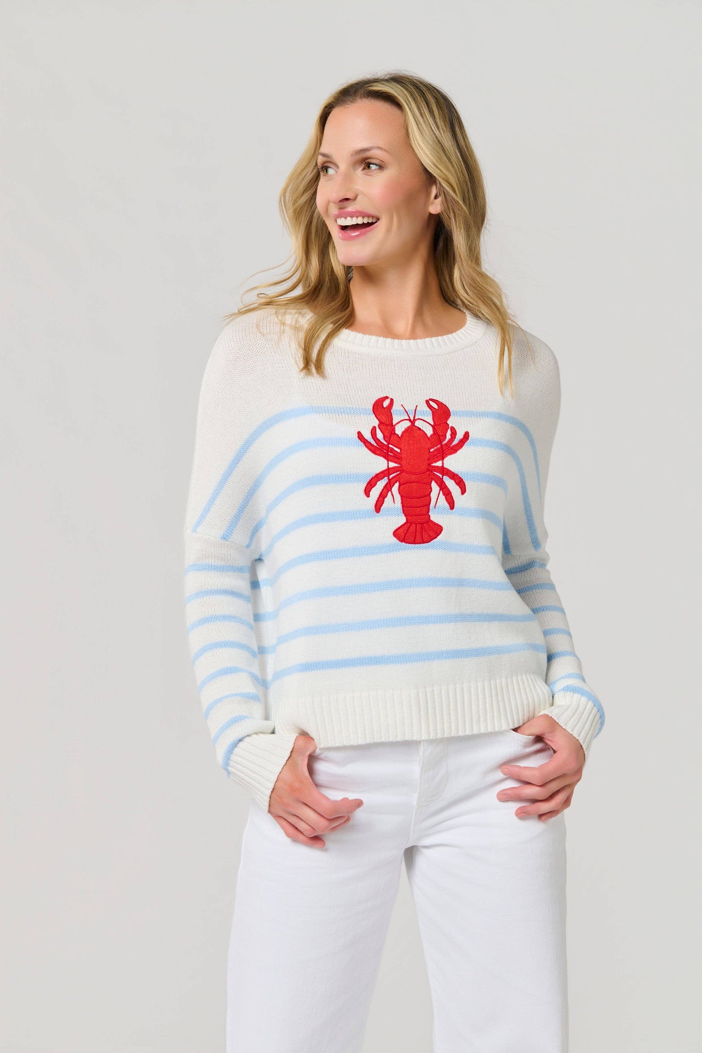LOBSTER RELAXED FIT SWEATER