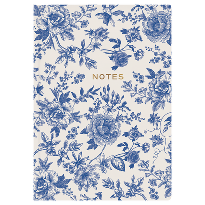 Blue Delft Notes Journal - Home Decor