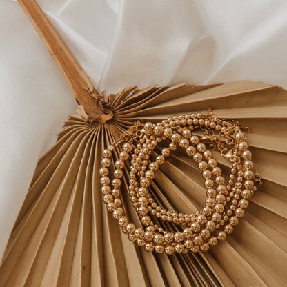 Gold Filled Luxe Beaded Bracelet