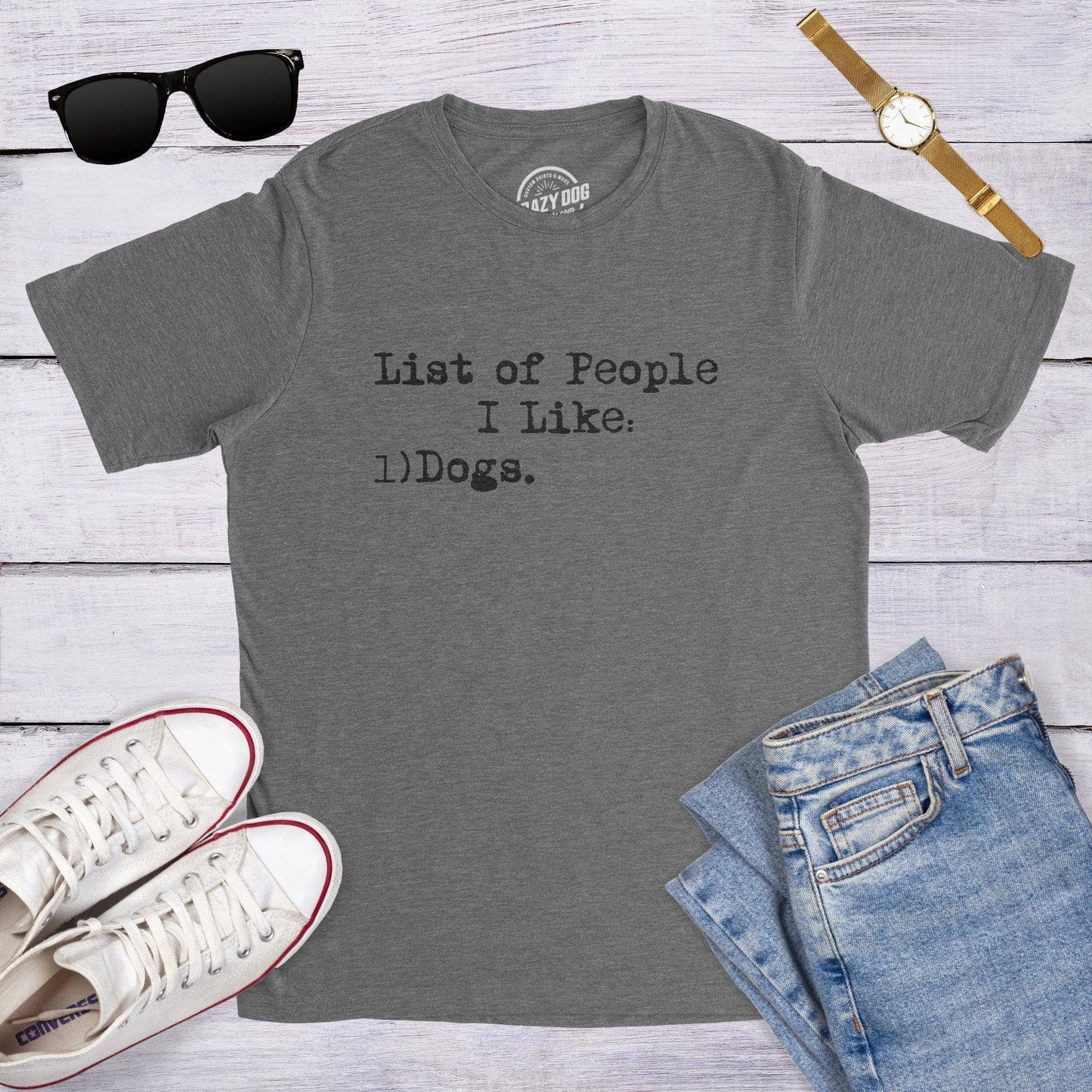 List...Dogs Tshirt