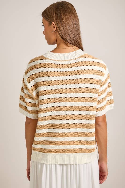 Nautical Stripe Cardigan