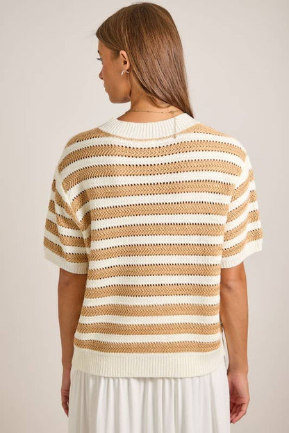 Nautical Stripe Cardigan