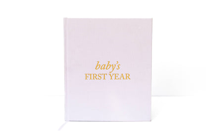 Baby's First Year Memory Book & Photo Album | Mother's Day