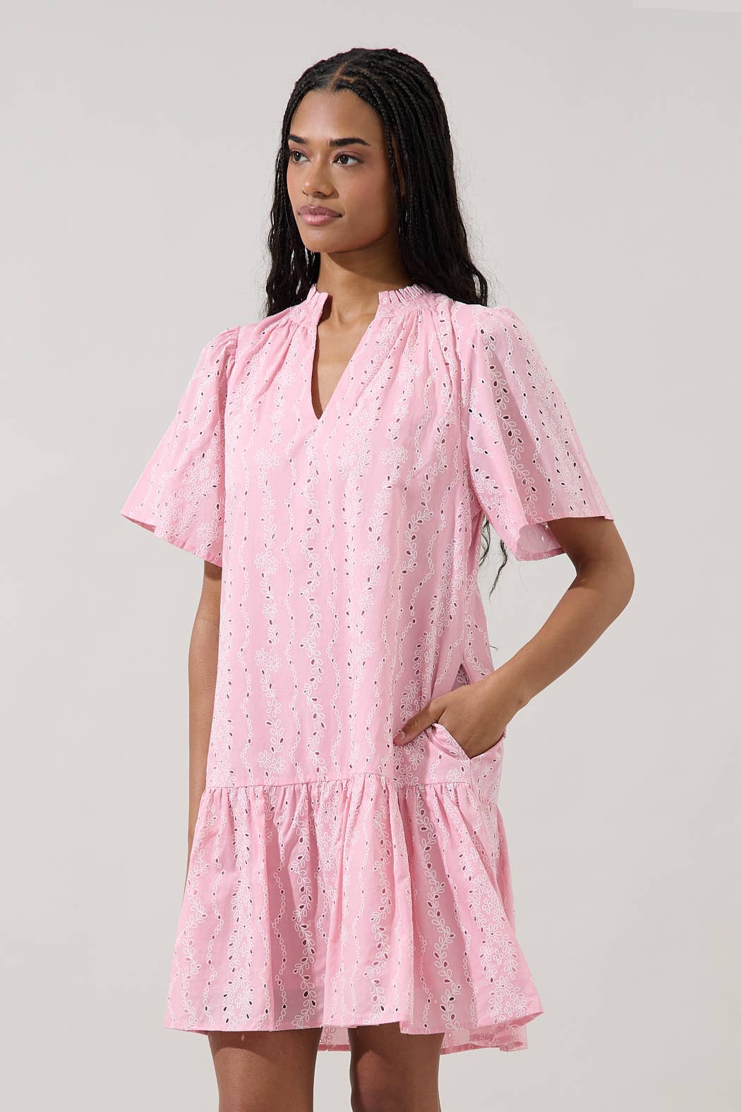 Azari Shift Mini Dress