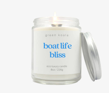 Boat Life Bliss 8oz Eco-Luxury Candle