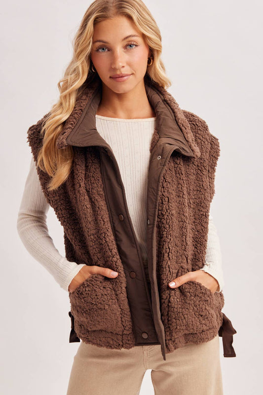 Fleece Sherpa Vest