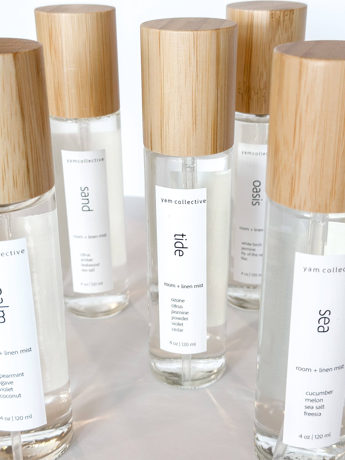 Sand - 4 oz Citrus + Teakwood Room & Linen Mist