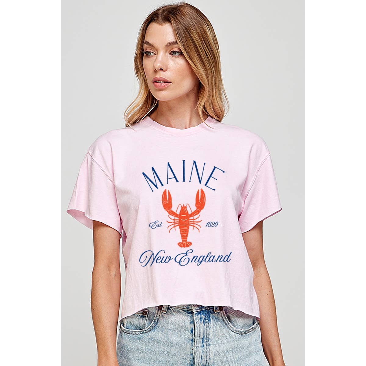 Maine Lobster Crop Top