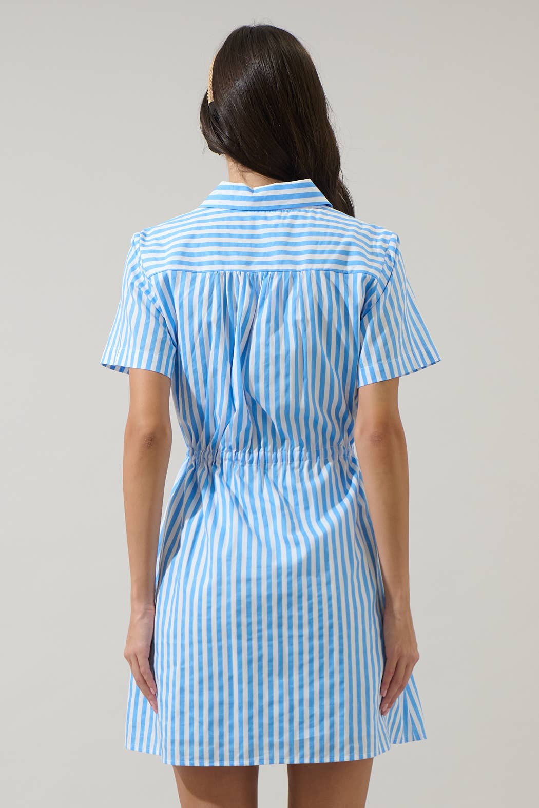 Saida Striped Kenda Shift Mini Dress