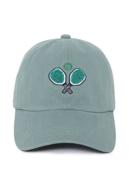 PICKLEBALL PADDLES CHENILLE PATCH
