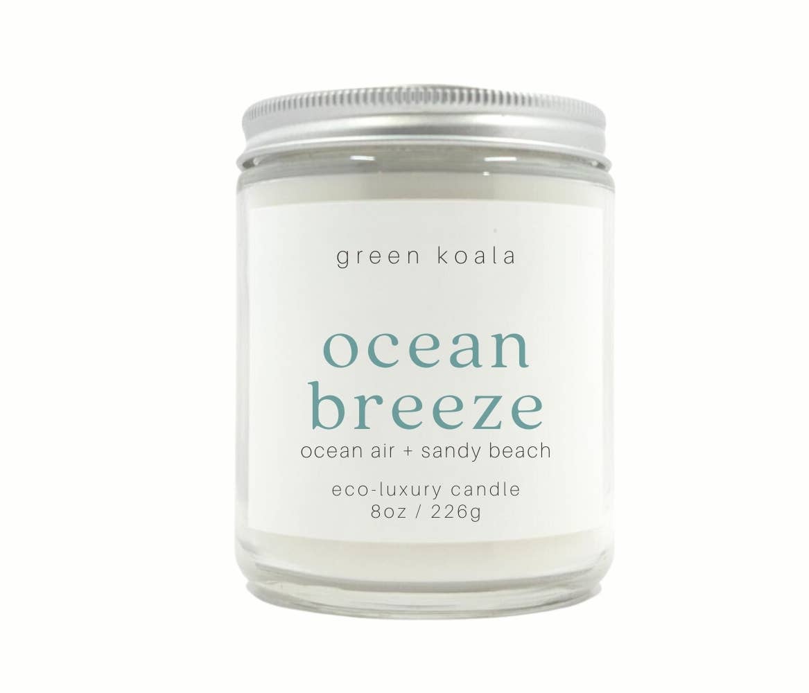 Ocean Breeze 8oz Eco-Luxury Candle