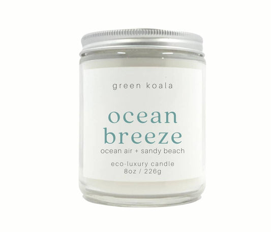 Ocean Breeze 8oz Eco-Luxury Candle