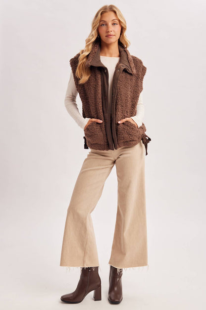 Fleece Sherpa Vest