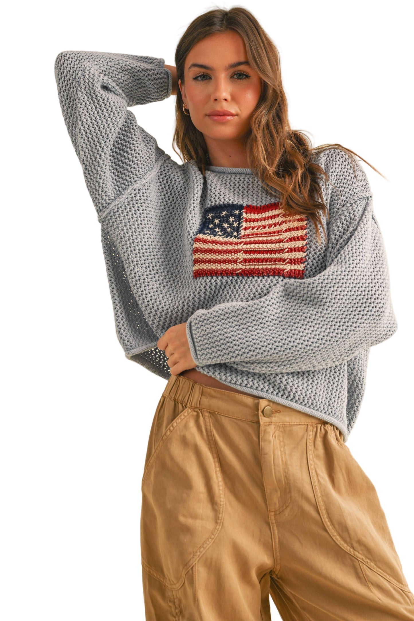 Flag Knitted Sweater