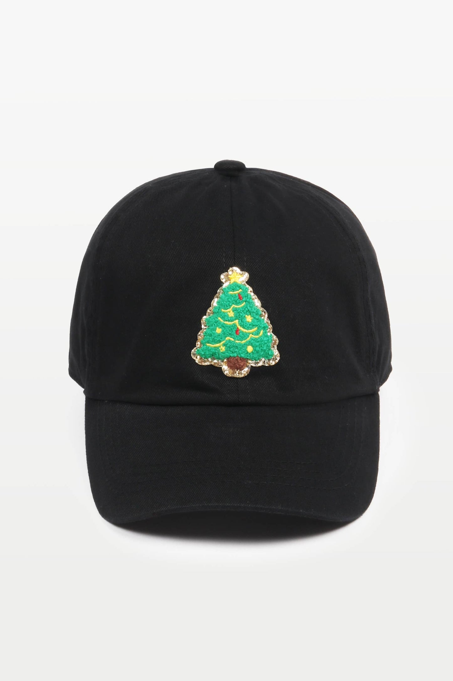 Christmas Tree Patch Baseball Caps