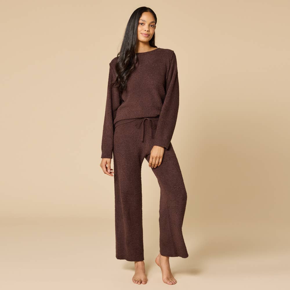 Plush Reverse Seam Lounge Set
