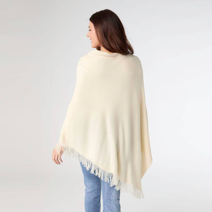 Poncho with Fringe