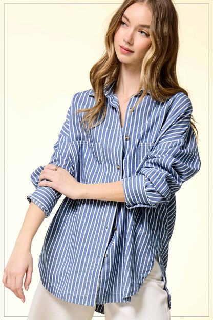 Collared Button Down Shirt