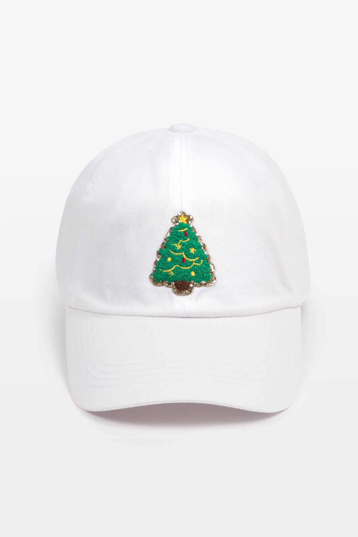 Christmas Tree Patch Baseball Caps