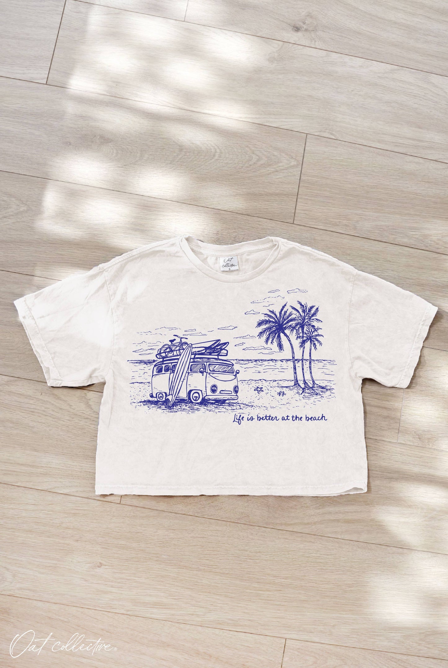 At the Beach Cropped Top