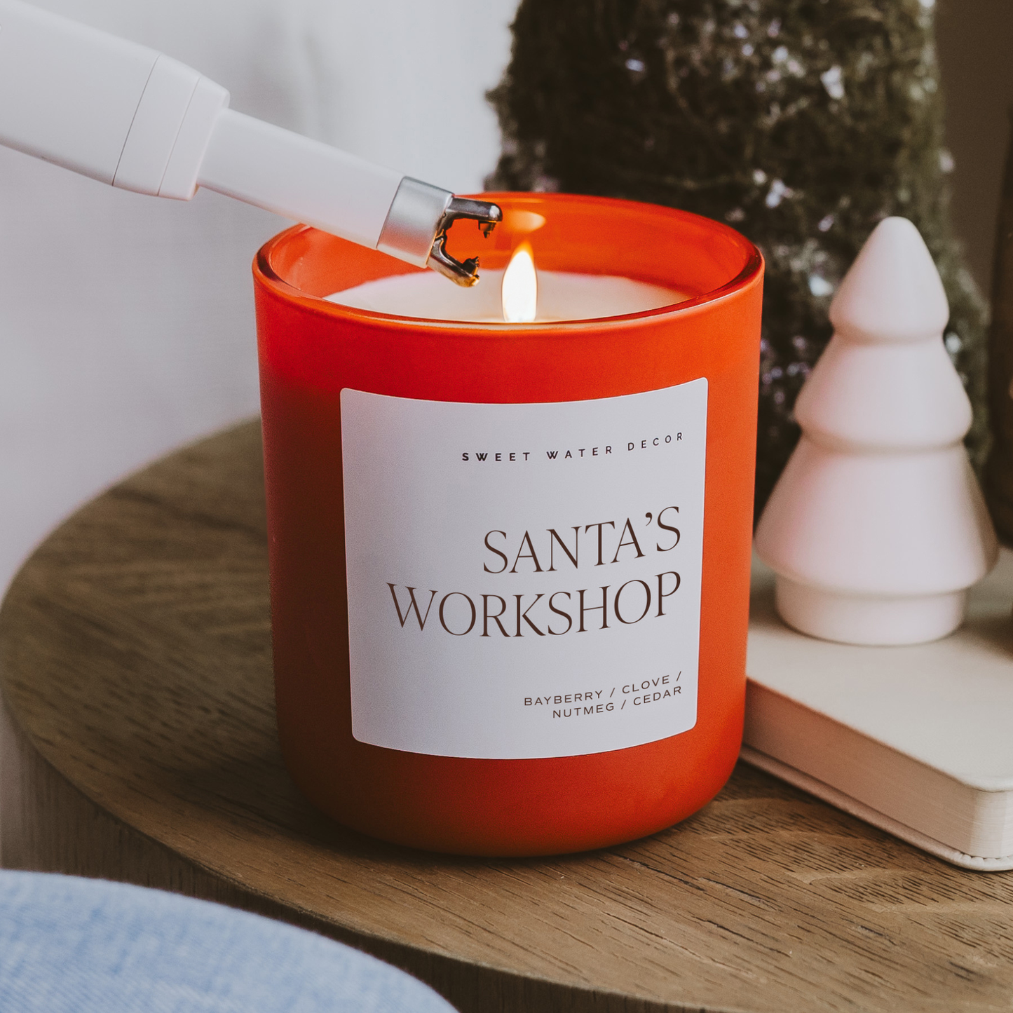 Santa's Workshop Candle